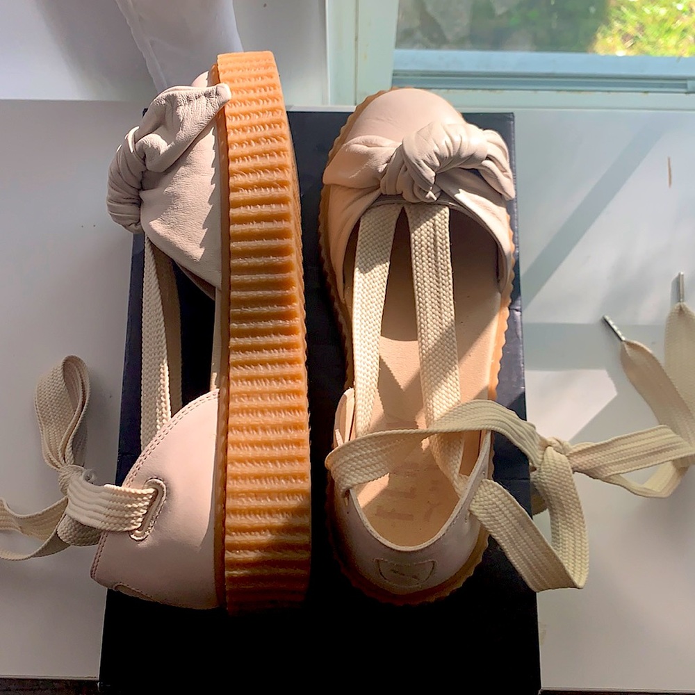 puma x rihanna fenty creeper platform sandals